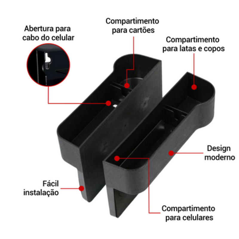 Organizador Multifuncional para Carros